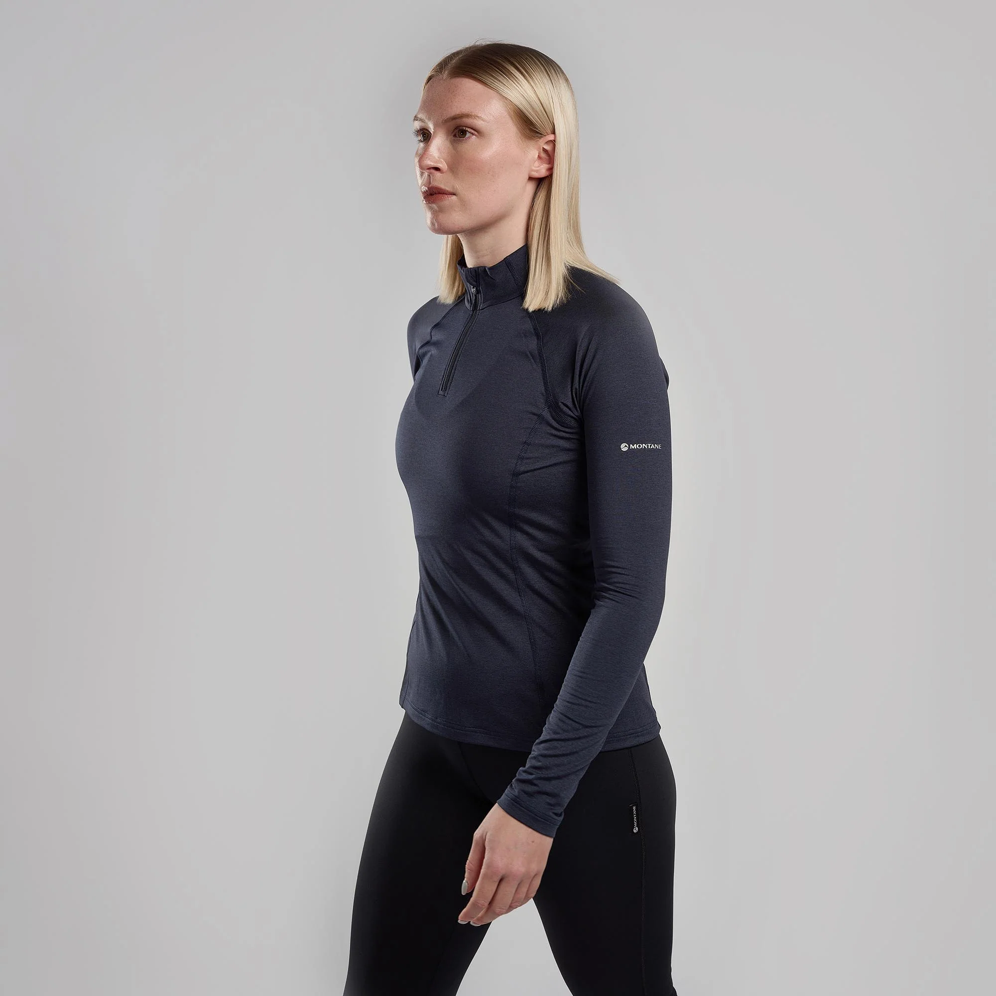 Montane Women's Dart XT Thermal Zip Neck T-Shirt - Image 4