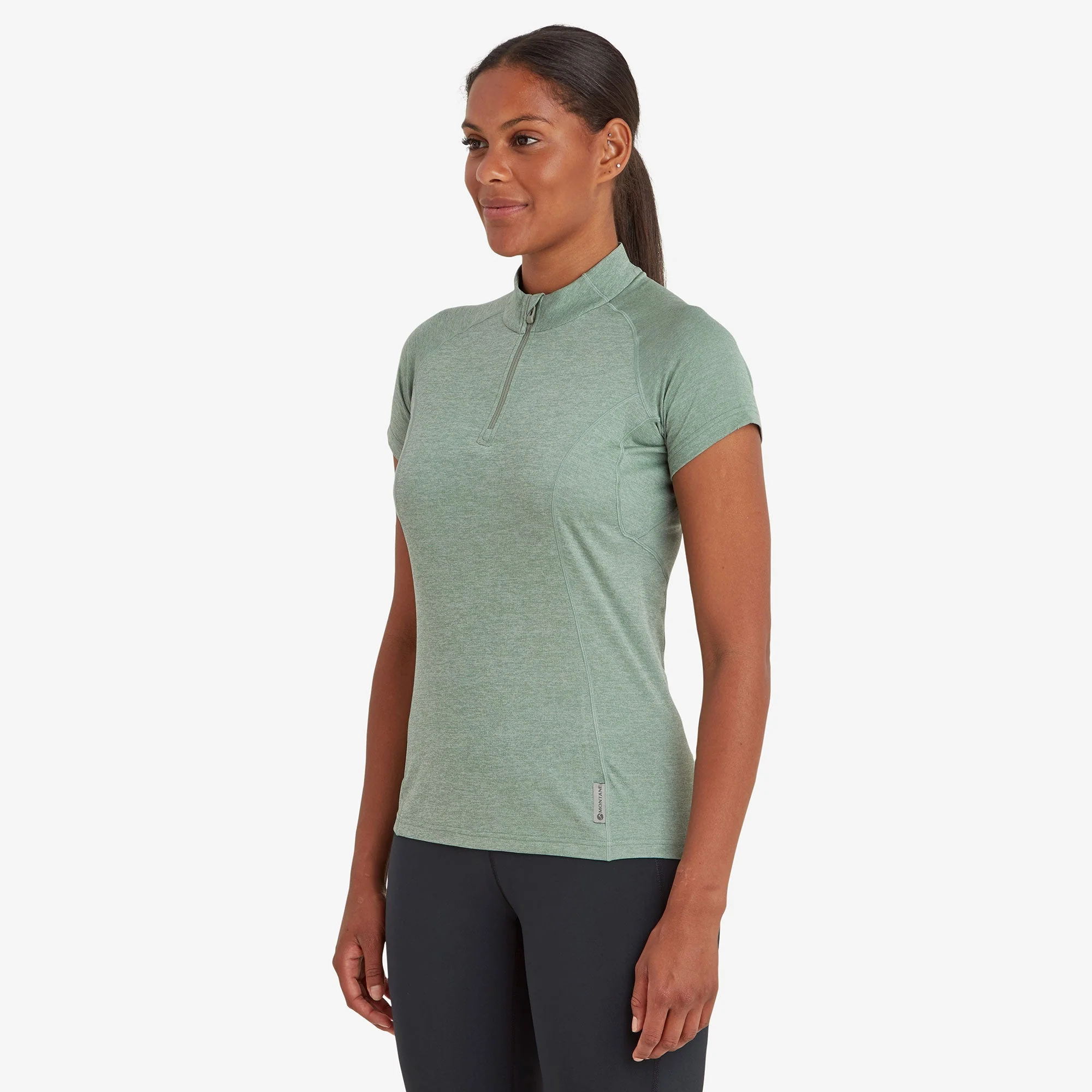 Montane Women's Dart Zip T-Shirt - Image 3